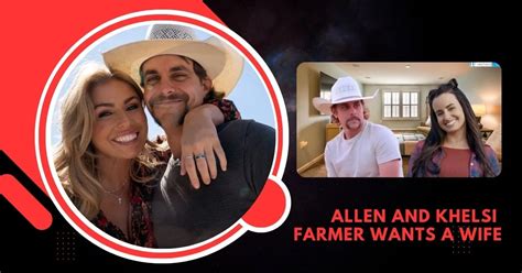 why did allen and khelsi break up|Khelsi on live : r/FarmerWantsAWife